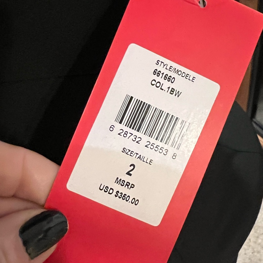 NWT Carmen Marc Valvo dress - Picture 5 of 11